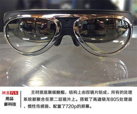 Mini增強現實眼鏡 科技與生活的無縫融合